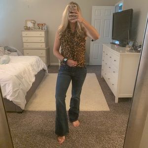 American eagle Size 8 regular dark wash jeans